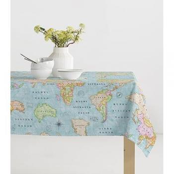 Mantel antimanchas 100% algodón New Mundivint 140x200 cm