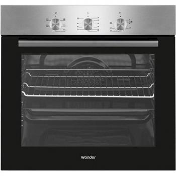 Horno Multifunción Wonder WHM4701X 2200W 66L Clase A Inox 59,6 cm