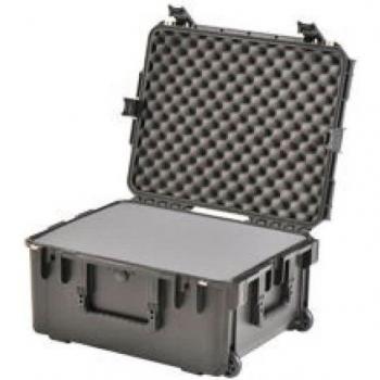 SKB 3I-2217-10BC Injection Molded Waterproof Case with Cube Foam, Wheels, Black, 22inx17inx10.50in