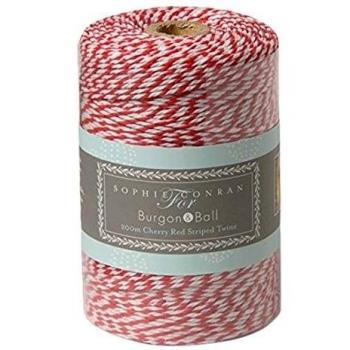 200m Red and White Twine - Use As Bakers Twine