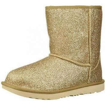 UGG Kids' Classic Short Ii Glitter Fashion Boot