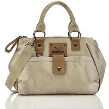 Sansibar Mayenne - Bolso de hombro para mujer, color sandstorm, talla 39x23x14 cm