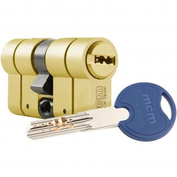 Cilindro MCM SCX Plus 30x40mm Doble Embrague Antibumping Antiganzúa Anti-rotura Latón