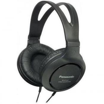 Panasonic RP-HT161E-K - Auriculares de diadema cerrados, negro