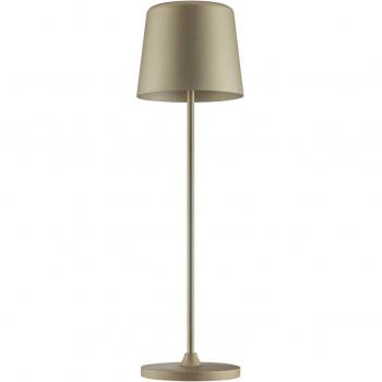 Lámpara de mesa Brilliant Kaami Dorado