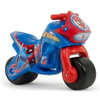 INJUSA - Correpasillos Twin Dessert Spiderman con Decoración Permanente e Impermeable y Ruedas Anchas Recomendado a niños +18 Meses