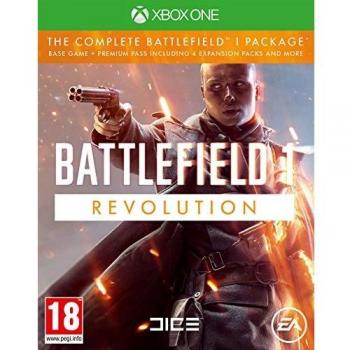 Battlefield 1: Revolution Edition (Xbox One) - Juego para Consola Microsoft XBOX One, incluye el juego base y todos los DLCs lanzados, compatible con Xbox One, soporte para multijugador en línea, gráficos mejorados y