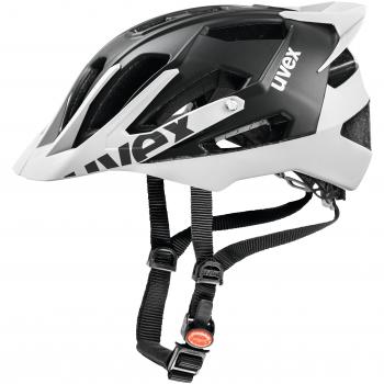 Uvex Quattro Pro - Casco de ciclismo unisex, color negro / blanco, talla 56-61