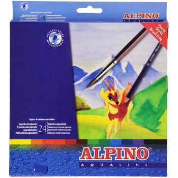 Alpino AL000131 - Pack de 24 lápices, multicolor