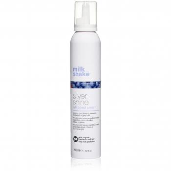 Acondicionador en Espuma Milk Shake Silver Shine Cabellos Rubios Cabellos Grises (200 ml)