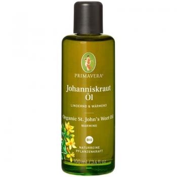 Aceite de Hipérico Bio Primavera, 100 ml - Aceite ecológico de hierba de San Juan, aromaterapia