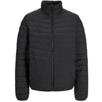 Jack & Jones Men's Plus Size Packable Puffer Jacket - Black 7XL