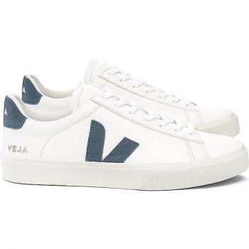 VEJA Campo Chromefree Leather Extra White California Trainers Size: 41 - female