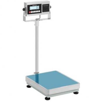Báscula de plataforma Steinberg Systems - 300 kg / 10 g - 50 x 40 cm - LCD con impresora de etiquetas
