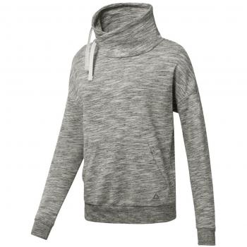 Reebok EL Marble FT Cowl Sudadera, Mujer, Gris