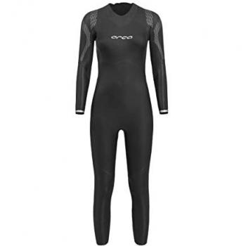 Traje Neopreno Mujer Orca Zeal Perform Open Water Manga Larga Negro Gris - XS