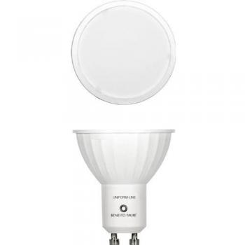 DICR.GU10 DIMMABLE 230V 6W 120º CALIDA 3000K marca BENEITO FAURE