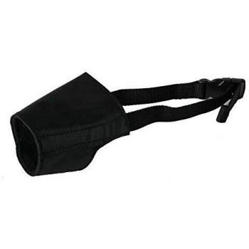 Muzzle de nylon para perro Martin Sellier con collar y correa