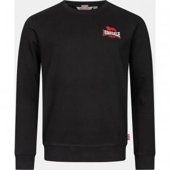 Lonsdale Lympstone Black Round Neck Sweatshirt XL for Men