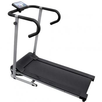 vidaXL Cinta de Correr Eléctrica 100x34 cm Pantalla LCD Caminadora Fitness Gym