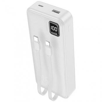 Batería Externa Universal Power Bank 22.5W 20,000 mAh USB-C / Lightning Blanca