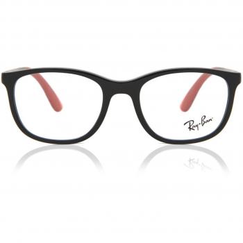 Ray-Ban RY1620 3831 Armazones y Gafas Recetadas para Niños Negras, 48 mm