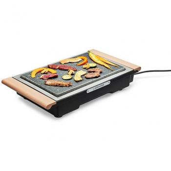 Grill de Piedra LAGRANGE 1100W con Grató y Superficie 37x23cm