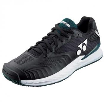Yonex Zapatillas de Tenis Power Cushion Eclipsion 4 para Tierra Batida - Hombres - Negro, Verde