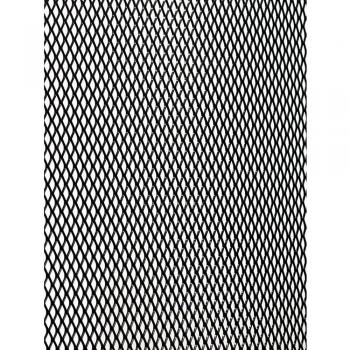 Simoni Racing GSA/1N Rejilla Deportiva Aluminio Universal De Tejido Estrecho, Negro