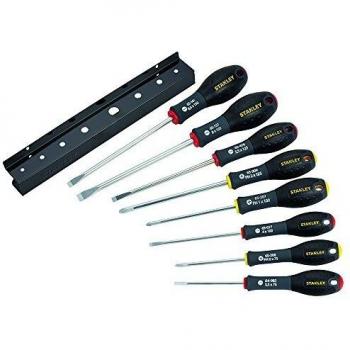 Stanley FatMax Destornilladores FatMax-Juego 8 Piezas Plana/Phillips 0-65-437, Multicolor, Set