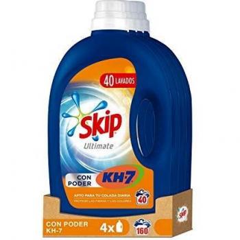 Skip Ultimate Detergente Líquido Poder KH7 40 lavados - Pack de 4