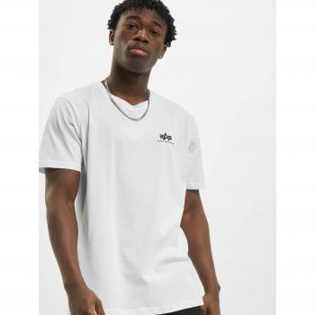 Camiseta Alpha Industries Backprint, color Blanco (White-09), talla L para Hombre