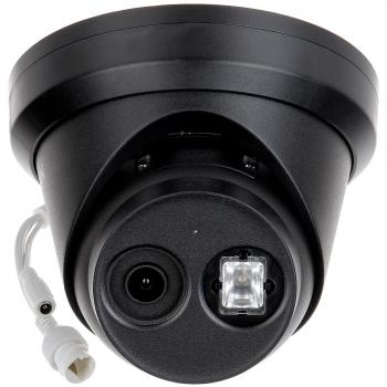 Cámara IP Turret HIKVISION 8MP 4K AcuSense con Micrófono (DS-2CD2383G2-IU, 2.8mm, Negra)