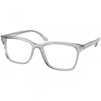 Prada Men's Eyeglasses VPR14W U431O1 Crystal Grey
