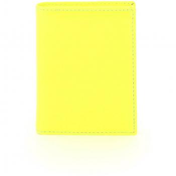 Comme des Garçons Super Fluo Wallet - Yellow/Light Orange OS Fluo