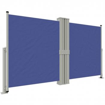 Cortina lateral retráctil azul 140x1200 cm