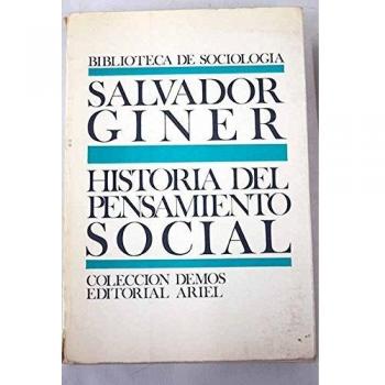 Historia del pensamiento social