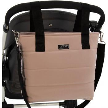 Bolso talega para silla de paseo Rosy Fuentes - Bolso práctico y funcional, diseñado para facilitar el transporte de objetos esenciales durante paseos con bebés, fabricado en materiales resistentes y fáciles de limpiar, incluye múltiples compartiment