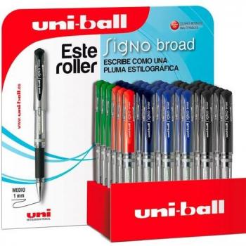 Uni-ball Signo Broad UM-153/3D Rollerball Pen Expositor