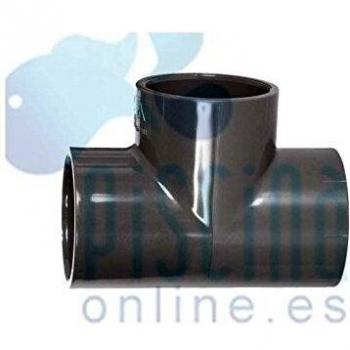 Fluidra 01784 - Te 90º pvc encolar d50