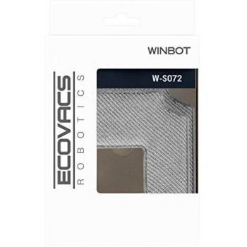 ECOVACS Set de mopa Limpieza, Plastic, Gris, 1.12x1.36x1.16 cm, 2 Unidades