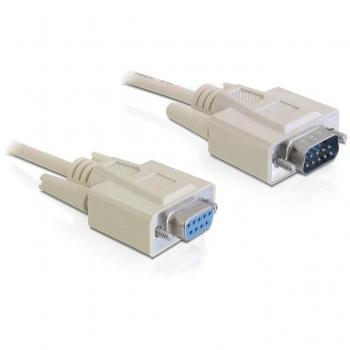 Cable Serial RS-232 Sub-D9 Macho/Hembra 2m