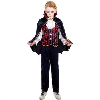 Disfraz de Vampiro Clásico Capa corta para niño