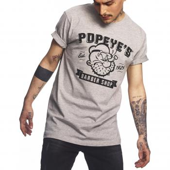 Popeye Barber Shop Heather Grey Urban Classic T-Shirt