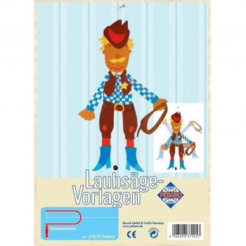 Pebaro 379/2S - Plantillas para Trabajar con Sierra de marquetería - Motivo: Vaquero