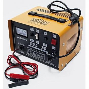 Cargador de Baterías 12V 24V 16A WBL-GZL30 para Motos, Coches y Camiones - Carga Rápida y Soporte de Arranque