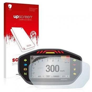 upscreen Protector Pantalla Compatible con Ducati Monster 1200 Colour-TFT-Display Película Protectora – Transparente, Anti-Huellas