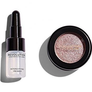 Makeup Revolution Flawless Foils Vegan Eyeshadow Set: Primer 2ml + Rival Palette 2g