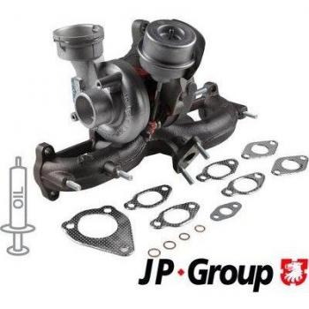 JP GROUP Cargador y Turbocompresor 1117404700, sistema de carga, alta eficiencia, compatible con múltiples vehículos, fácil instalación