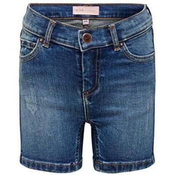Short vaquero de niña suave, elástico y de algodón BCI
